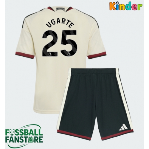 Manchester United Manuel Ugarte #25 Replik 3rd trikot Kinder 2026-27 Kurzarm (+ Kurze Hosen)